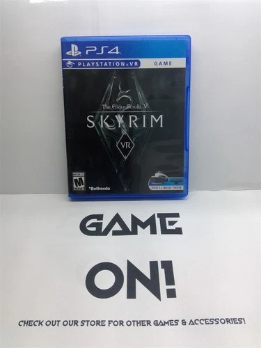Skyrim VR - Sony PlayStation 4 - Complete Tested Working - Free Ship
