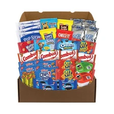 Snack Box Pros 70000085 Quarantine Snack Box, 42 Assorted Snacks/Box, 5 lb Box
