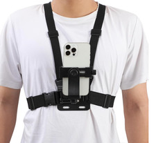 Mobile Phone Chest Mount Harness Strap Holder Cell Phone Clip Action Camera