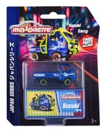 Majorette Japan Series Suzuki Carry Blau 1:64 Die Cast Metal Model Neu
