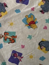 VTG 1995 Winnie The Pooh Fitted Sheet