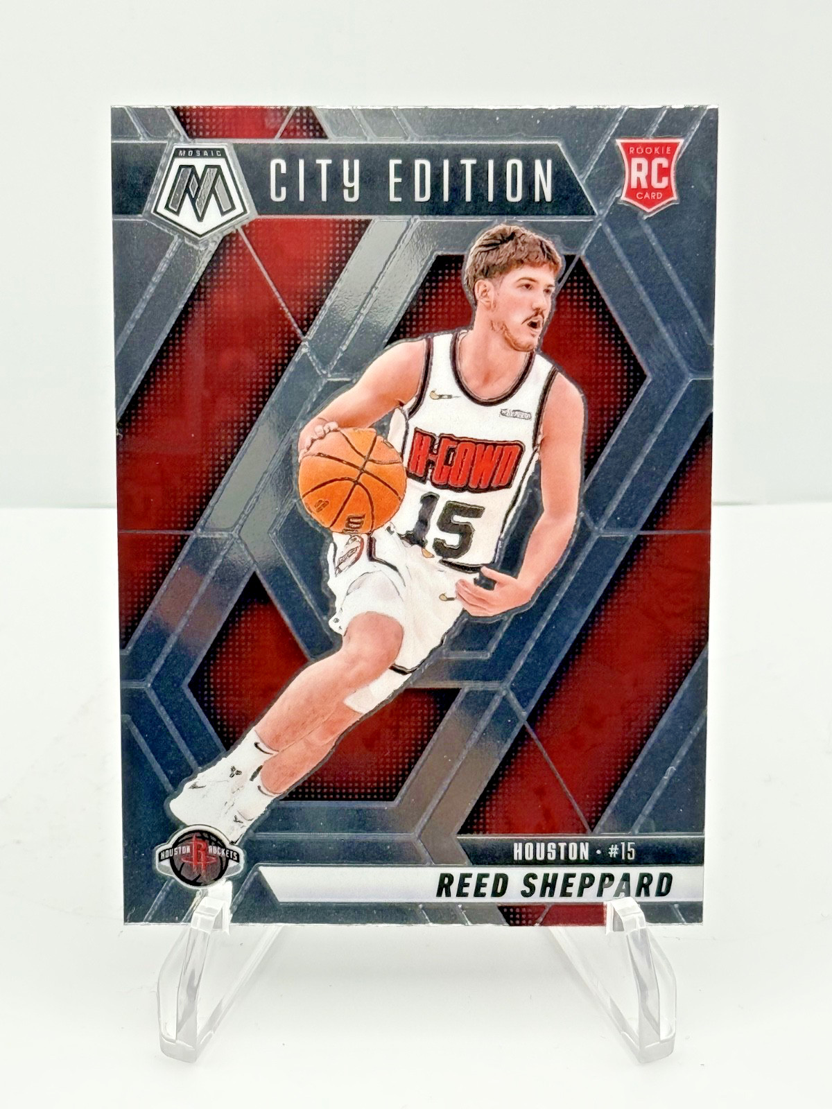 2024-25 Mosaic Basketball - Reed Sheppard City Edition RC #276