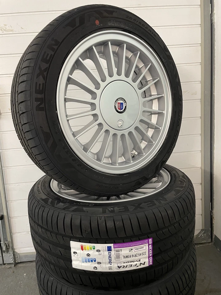 ALPINA STYLE DESIGN KOMPLETTRÄDER BMW E30 7x16 8x16 ALPINA LOGO TÜV / Nexen - Bild 3 von 4