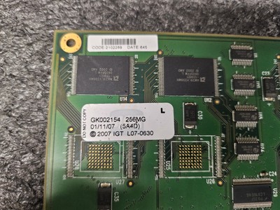 IGT Game King GK002154 6.0 Multi Games 044 Flash Board with Bootchip GKB00036.