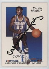 1992 Courtside Flashbacks Auto Calvin Murphy #29 Auto HOF 7i6