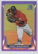 2014 Bowman Chrome Purple Refractor 26/150 Adeiny Hechavarria #90 z6b