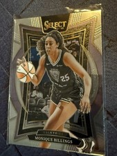 2025 Panini WNBA Select Silver Concourse #33 Monique Billings Golden State 