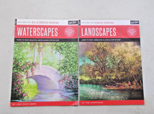 2 WALTER FOSTER  HOW TO DRAW AND PAINT OIL ACRYLIC WATERSCAPES LANDSCAPES
