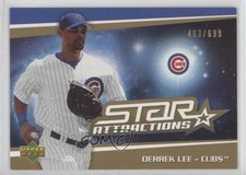 2006 Upper Deck Star Attractions Gold 463/699 Derrek Lee #SA-DL 0a3