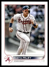 Austin Riley 2022 Topps #198 Atlanta Braves FREE SHIPPING AutographDen