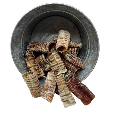JACK S PREMIUM Beef Trachea (Moo Tube) Natural Glucosamine Source Thick Beef Dog
