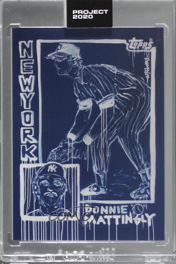 2020 Topps Project 2020 1984 Topps /7900 Don Mattingly Gregory Siff #69