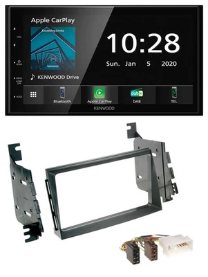 Kenwood Bluetooth MP3 DAB USB 2DIN Autoradio für Hyundai Azera Japan USA Grandeu - Bild 1 von 4