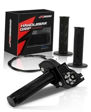  Dirt Bike Visual Throttle Tube Assembly + Cable + Grips 22mm 7/8'' Universal 