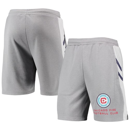 Pantalones cortos para hombre Concepts Sport gris Chicago Fire Stature