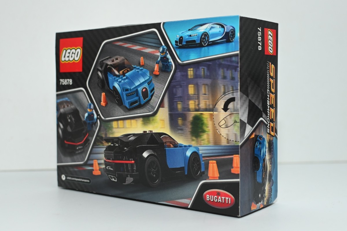 LEGO SPEED CHAMPIONS Bugatti Chiron 75878 New In Box Retired