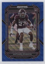 2023 Panini Prizm Draft Picks Blue Wave Prizm 161/249 Antonio Johnson #182 16tx
