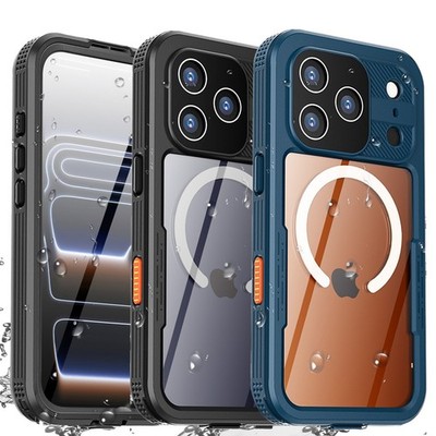 Case For iPhone 17 Pro Max/17 Pro Waterproof Shockproof Heavy Duty MagSafe Cover
