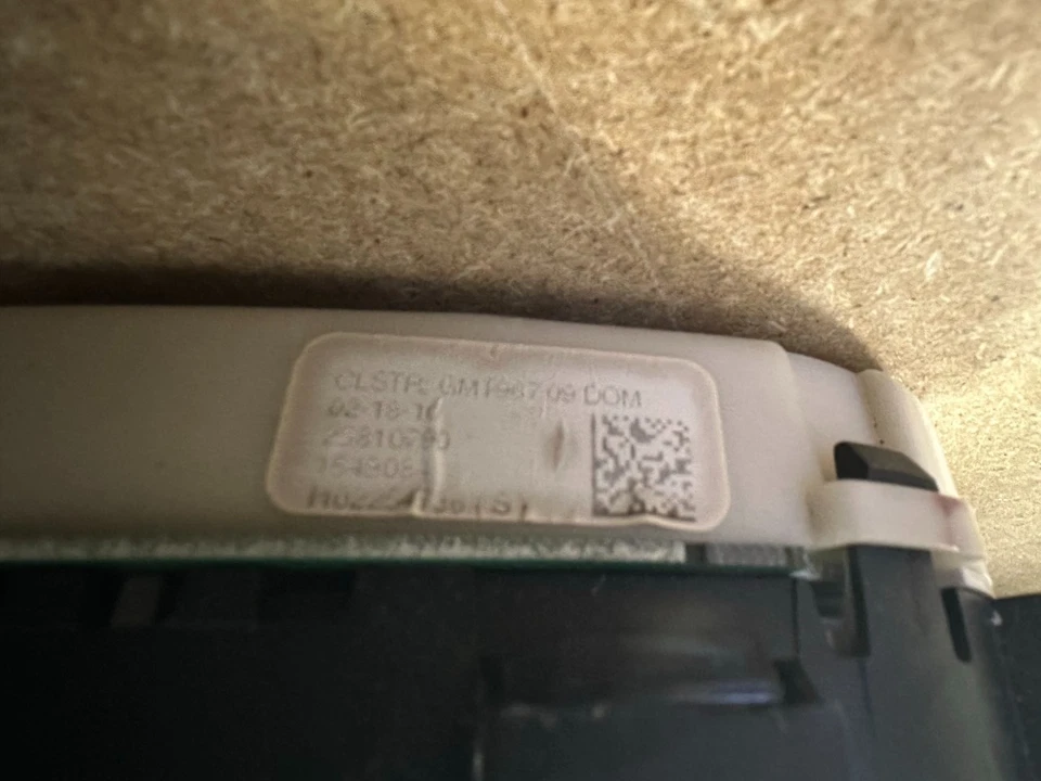 Cuadro de instrumentos velocímetro panel de instrumentos 2008 - 12 Buick Enclave 174.764 millas Foto 3 de 4