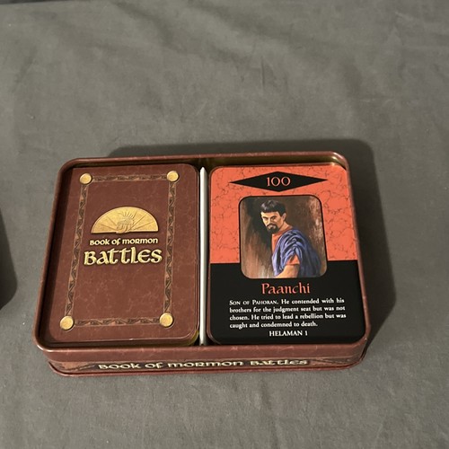 James Fullmers Book Of Mormon Battles Kartenspiel 2007 mit Metalldose - Bild 3 von 7