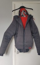 Superdry Quilted Expedition Insulated Hooded Jacket Super Rare SZ XL