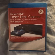 General Electric New Blu-Ray / DVD Laser Lens Cleaner Disc CDs Xbox Playstation