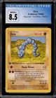 Pokemon Onix Base Set Shadowless 1st Edition 56/102 CGC 8.5