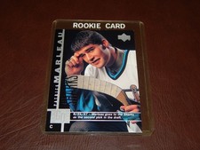 1997-98 Upper Deck Patrick Marleau Rookie Card #354. rookie card picture
