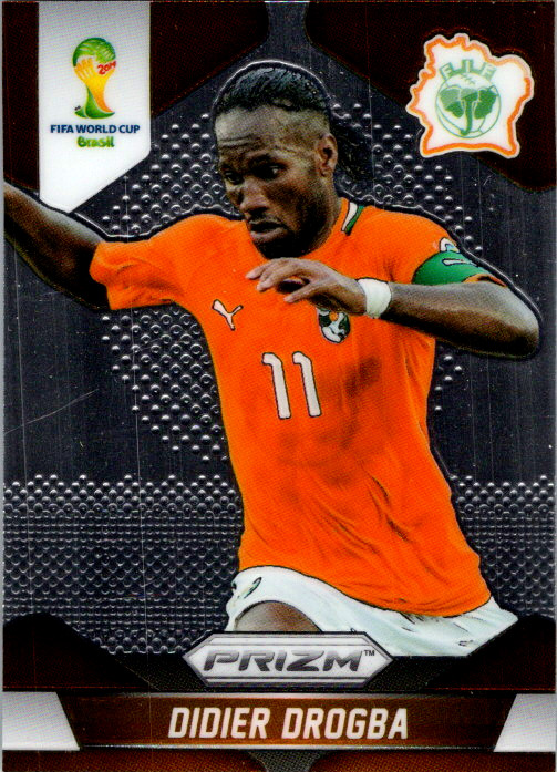 2014 Panini Prizm World Cup - Didier Drogba #60 (RC)