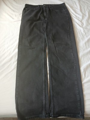 Levi s Men s Regular Fit Straight Leg Black Denim Jeans Mid Rise 5-Pocket