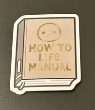 NEW The Coffee Monsterz Co. “How To Life Manual” Sticker TCMC