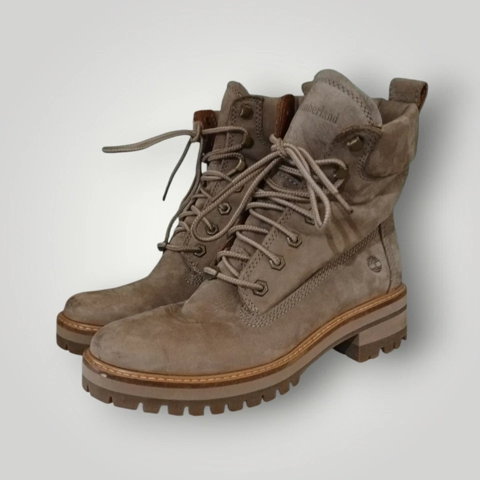 Timberland Courmayeur Lightweight Valley 6" Bota Taupe Nubuck Talla 9 A1RQX  Foto 3 de 4