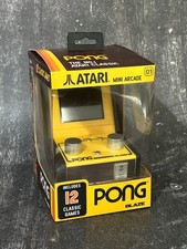 Atari Pong Blaze Mini Arcade 12 giochi classici 2 giocatori in scatola mai usato