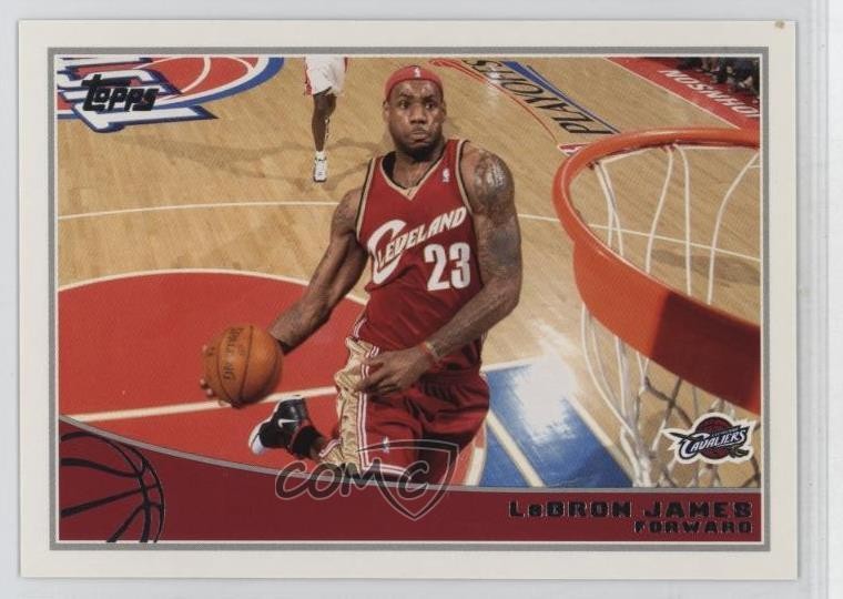 2009-10 Topps LeBron James #42 1w9