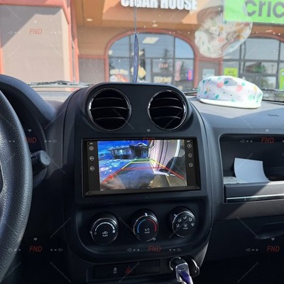 Car Stereo Radio For 2009-2016 Jeep Patriot CarPlay Android15 GPS FM Sat Navi 7''