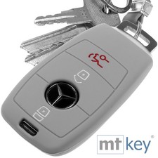 Auto Schlüssel Hülle Grau für Mercedes W247 W213 S213 C238 A238 C118 V167 W222 Auto Schlüssel Hülle Grau für Mercedes W247 W213 S213 C238 A238 C118 V167 W222