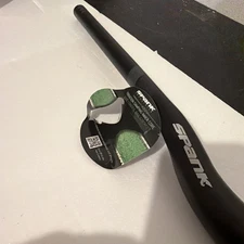 Spank Speaking Spike 25mm Rise Handlebars. Black. Aluminum. 35mm Clamp New! 5/9