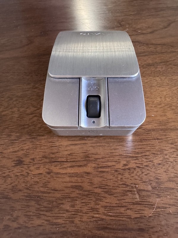 Sony VAIO Silver aluminum laser Bluetooth Mouse VGP -BMS11