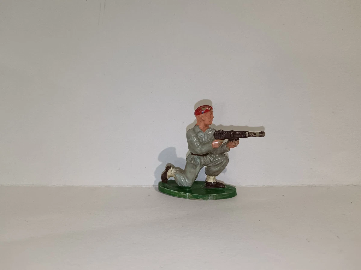 Figurine Starlux – Musicien Parachutiste Français – Seconde Guerre – 1:32
