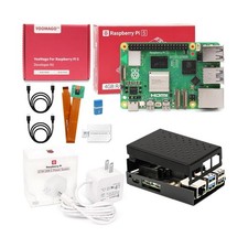 Raspberry Pi 5 Starter Kit with Pi 5 4GB RAM Board, 27W USB-C Pi 5 Power Supp...