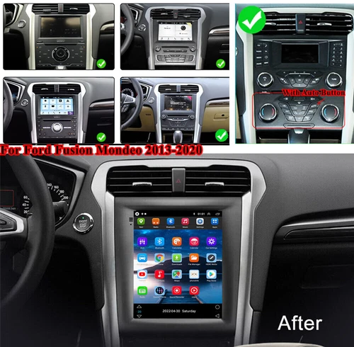 9.7" Android12 Stereo Radio GPS Navigation Wifi For 2013-2020 Ford Fusion Mondeo
