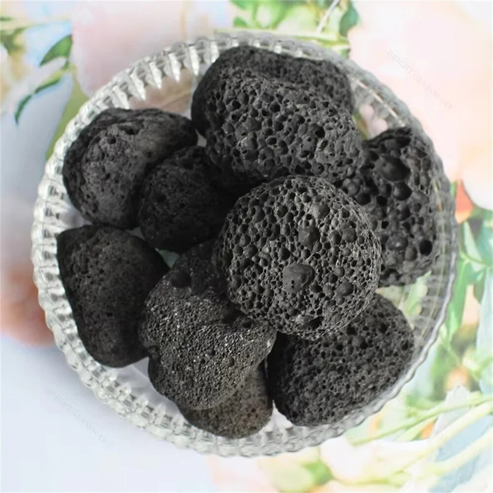 Natural Porous Black Volcanic Stone Lava Rock raw For aquarium decoration