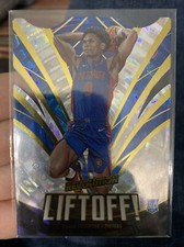 Ausar Thompson 2023-24 Revolution Liftoff Fractal Die Cut Rookie RC #10 Pistons