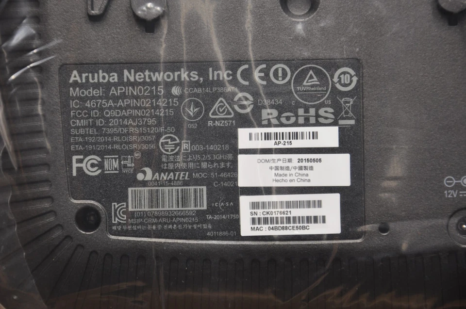 Aruba AP-215 APIN0215 Wireless Access Point New Complete - Image 4 of 4