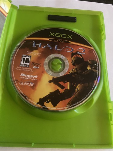 Halo 2 (Xbox, 2004) Video Game 2004+ Halo Loose Disc- Tested - Picture 5 of 9