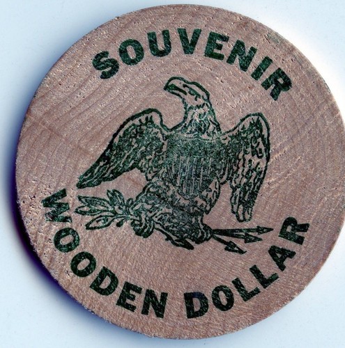 Wooden Dollar: North Hunterdon Regional High School 1971 - Picture 2 of 2