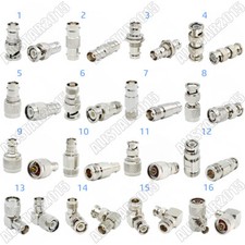 2pcs BNC Male Female to BNC TNC N Male Female Plug Jack Adapter RF Connector