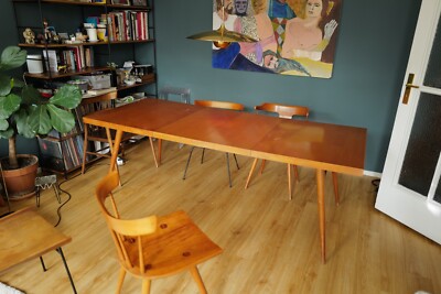 Paul McCobb Planner Group Table & 5 Chairs