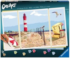 Ravensburger 20277 CREART/ Malen nach Zahlen - An der K&uuml;ste  +14 Jahre