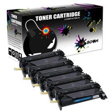 5 Black Toner Cartridges replace for HP CF226X 26X LaserJet Pro M402d M426fdn